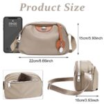PALAY® Fashion Women Crossbody Bag Casual Nylon Daily Bag Shoulder Bag Double Layer Waterproof Shoulder Bag Fashion Women Messenger Bag Versatile Crossbody Bag for Daily, Commuting, Travel - Image 3