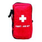First Aid Pouch - use For Office Premsies - Home - First Aid Mini Kit -Travel Pouch Medicine - Use For Safety Cabine (Empty Pouch), Red - Image 4