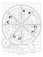 Cute Kawaii Color by Number (Dover Kids Coloring Books) - Image 11