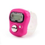 Mini Digital Finger Counter Ring with LCD Display, Handheld Tally Counter for Prayers, Meditation, Sports and Events, Multi Color, 2 Pieces Set - Image 3