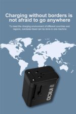 INICIO 65W Universal Travel Charger, 2*Type C 1*USB 1*AC Socket, Works Worldwide EU,UK,USA,AUS International Plug Adapter for MacBook Pro Air iPhone 16 15 14 iPad Galaxy S25 S24 Ultra Android etc - Image 5