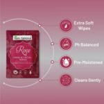 Rose Refreshing Wet Wipes for Face & Hand – Individually Wrapped | Soft Facial Wipes for Men & Women | Wet Wipes for Face Cleaning & Daily Use | Wipes (50 Count) - Image 3