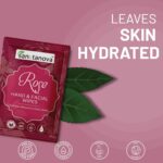 Rose Refreshing Wet Wipes for Face & Hand – Individually Wrapped | Soft Facial Wipes for Men & Women | Wet Wipes for Face Cleaning & Daily Use | Wipes (50 Count) - Image 6
