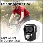 Digital Finger Tally Counter Ring (Pack of 3, Multicolor) | 5-Digit LCD Display Portable Hand Counter for Prayer, Meditation, Sports, Exercise & Daily Activity Tracking - Image 6
