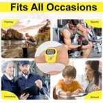 Digital Finger Tally Counter Ring (Pack of 3, Multicolor) | 5-Digit LCD Display Portable Hand Counter for Prayer, Meditation, Sports, Exercise & Daily Activity Tracking - Image 8