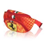 Echo Boomers Red Ferrari Print Waist Bag – Multi-Purpose Belt Bag, Hip Bag, Crossbody Travel Pouch for Men, Women, Kids – Stylish, Lightweight, and Durable Waist Pack for Travel, Sports, Hiking - Image 3