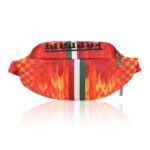 Echo Boomers Red Ferrari Print Waist Bag – Multi-Purpose Belt Bag, Hip Bag, Crossbody Travel Pouch for Men, Women, Kids – Stylish, Lightweight, and Durable Waist Pack for Travel, Sports, Hiking - Image 4