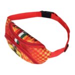 Echo Boomers Red Ferrari Print Waist Bag – Multi-Purpose Belt Bag, Hip Bag, Crossbody Travel Pouch for Men, Women, Kids – Stylish, Lightweight, and Durable Waist Pack for Travel, Sports, Hiking - Image 5