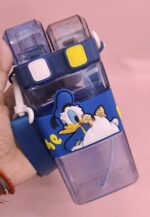 Kids Water Sipper Water Bottle BPA-Free Leak-Proof and Easy to Clean for Kids Girls Boys Birthday Return Gifts multicoloue 1 pcs - Image 4