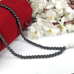 Reiki Crystal Products Unisex Crystal Stone Hematite Tasbeeh for Muslim Prayer 99 Beads (Silver) - Image 4