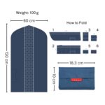 TAKVA The Pocket Sejadah™ | Portable Foldable Travel Prayer Mat, Waterproof, Ramadan/Eid Gift, Perfect Muslim Gift, Pocket Size (Design in Japan, Made in Turkey) - Image 4
