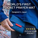 TAKVA The Pocket Sejadah™ | Portable Foldable Travel Prayer Mat, Waterproof, Ramadan/Eid Gift, Perfect Muslim Gift, Pocket Size (Design in Japan, Made in Turkey) - Image 5