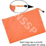 A3 Large Size Document Zip Bag/Pouch 12 INCH X 18 INCH - Multicolour (Pack of 5) - Image 3