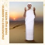 Namalu Islamic Men's Ihram Set Includes 1 Set of 2 Pcs Seamless Hajj Towel 110 x 210cm Ahram 1 Ihram Belt Waist Packs 1 Kufi hat 1 Tawaf Prayer Beads 1 Compass for Muslim Hajj Pilgrimage Eid Gifts - Image 6