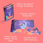 Educational Toys for Kids - Ram and Sita 25 Pcs Set of 2 Jigsaw Puzzles Ages 2+ | Cultural Interactive Learning with App - Image 5