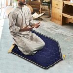 Islamic Muslim Prayer Rug Flannel Carpet Soft 25.5X45Inch for Kids Men Women Style L|Home & Garden|Rugs & Carpets|Door Mats & Floor Mats - Image 8