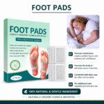 Foot Pads Detox Night Patches (30 Pads) – Herbal Foot Patch for Relaxation, Sleep Support & Foot Care – Natural Bamboo Vinegar Adhesive Pads (PACK OF 3) - Image 6