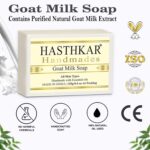 Hasthkar Handmades Glycerine Natural Goat Milk Bathing Bar, For Skin Moisturisation, Ideal For All Skin Types 125gm Men & Women Pack Of 4 - Image 5