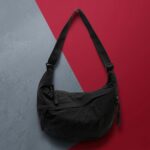Travel Crossbody Crescent Bag for Women - Moon Shape Sling Bag with Zipper, Lightweight Shoulder Purse, Unisex Chest & Waist Bag for Travel, Daily Use & Outdoor - Image 9