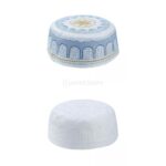2 Pieces Islamic Muslim Mens Prayer Kufi Turkish Namaz Topi |Clothing, Shoes & Accessories | Mens Accessories | Hats - Image 3