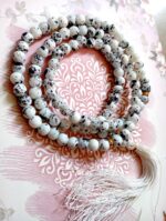 Elegant Muslims Prayer Tasbih 101 Beads with Elegant White Marble Beads Misbah, Tasbeeh, Rosary 10mm Beads - Image 4
