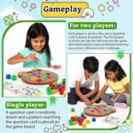 Kidology Geometric Shape and Color Matching Puzzle Board Game with Bell for Kids 3+ Years | Sensory Educational, Fun and Learning Toy for Children | Ideal for Gifting, Multicolor - Image 8