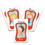 Fratelli Keakrafts Wipe & Clean Activity Double Sided Flash Cards for Kids (Opposites 24 Flash Cards) - Image 4