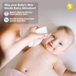 1st Step Baby Wet Wipes Enriched With Aloe-Vera And Jojoba Oil (80Pcs, Pack Of 2) - Image 3
