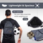 Alienoid 15L Drawstring Bag | Gym Backpack for Men & Women | Draw String Bag for Sports, Football, Cycling, Swimming & More | Lightweight Drawstring Backpack for Travel & Daily Use - Image 3