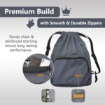 Alienoid 15L Drawstring Bag | Gym Backpack for Men & Women | Draw String Bag for Sports, Football, Cycling, Swimming & More | Lightweight Drawstring Backpack for Travel & Daily Use - Image 4