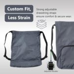 Alienoid 15L Drawstring Bag | Gym Backpack for Men & Women | Draw String Bag for Sports, Football, Cycling, Swimming & More | Lightweight Drawstring Backpack for Travel & Daily Use - Image 6