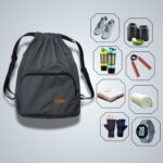 Alienoid 15L Drawstring Bag | Gym Backpack for Men & Women | Draw String Bag for Sports, Football, Cycling, Swimming & More | Lightweight Drawstring Backpack for Travel & Daily Use - Image 8