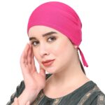 Envius Plain Cotton Design Ready To Wear Muslim Women Under/head Scarf Hijab Cap - Image 3
