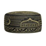 Muslim Prayer Hat for Men Worship Hat Islamic Muslim Prayer Hats Cap Beanie Headwear for Ramadan Eid - Image 3