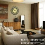Islamic Wall Clock with Arabic Calligraphy – Modern Black & Gold Muslim Home Decor, Silent Quartz Round Wall Clock for Living Room, Mosque, Office - Image 7