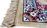 Prayer/Aasan/Puja/Meditation Multipurpose Mat Polyester 20x20 inches (Beige) - Image 6