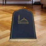 Traditional Muslim Prayer Rug Flannel Carpet Soft Ramadan for Kids Men Women Style C|Home & Garden|Rugs & Carpets|Door Mats & Floor Mats - Image 8