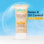 mCaffeine Matte Sunscreen SPF 50 for Men & Women | Lightweight, Water Resistant, Zero White Cast | Sun Protect, Prevents Tan & Repairs UV Damage | All Skin Type - 50ml - Image 4