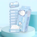 Mini Scented Wet Wipes (64 pcs) – Pocket Travel Hand & Face Cleansing Wipes, Moisturizing Refreshing Tissue with Fresh Fragrance, Portable Hygiene Wipes Multipack (8×8 pcs,64 pcs) - Image 3