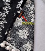 Switchon Cotton quality scarf mask Women Hijab for 12 yrs. and above (Black and White) Proudly Made in Inda - Image 9