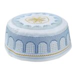 Islamic Muslim Mens Prayer Kufi Hat Skull Cap Turkish Namaz Topi Blue|Clothing Shoes & Accessories|Mens Accessories|Hats - Image 7