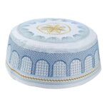 Islamic Muslim Mens Prayer Kufi Hat Skull Cap Turkish Namaz Topi Blue|Clothing Shoes & Accessories|Mens Accessories|Hats - Image 8