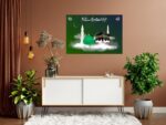 Makkah Madina Kaaba Sharif Mecca Madina Islamic Vinyl Wall Sticker Poster for Home Decor, Office, Hall,Living Room,Bedroom,Kids Room 12 inch X 18 inch, Rolled - Image 6