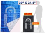 6 Pcs Mini Pocket Portable Travel Prayer Praying Rug Mat Namaz Carpet Islamic Muslim Gebetsteppich Foldable Waterproof Salah Slalat Sajadah Sajda Sajjadah Gift Ramadan Eid Random Assortment - Image 6