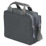 Storite Stylish Padded Nylon Small Sling Cross Body Travel Office Messenger One Side Shoulder Handbag Bag for Men & Women (22.5cm x 9.5cm x 22.5 cm, Dark Grey) - Image 9
