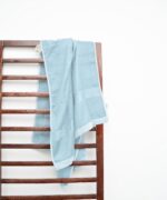 Doctor Towels Banana Super Light Weight Terry Towels, 400 GSM | Clinically Tested to Help Reduce Acne | Designed for Sensitive Skin | Super Soft Towels for Bath Large Size Pack of 1 - Delicate Blue - Image 4