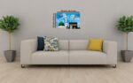 Makkah Madina Mosque Vinyl Wall Sticker – 18x12 Inch Kaaba Poster – Self-Adhesive, Waterproof, and Removable – Perfect for Islamic Home and Mosque Decoration - Image 3