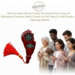 Digital Chanting Counter Havinza Wooden Finish Handheld Finger-Ring Jaap Tally Counter with LCD Display & Reset Button for Prayer, Meditation, Yoga & Spiritual Practice Daily Routine - Prayer Edition - Image 6