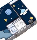 KiddieWorld Magnetic School Students Pencil Box, Inbuilt Sharpenar Cute Cartoon Stationary Compass for Boys, Double Side Geometry Case for Kids, Best for Gifts (Space Compass 3) - Image 9