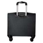 SWISS MILITARY Parker Pro 48L Laptop Overnighter Trolley Bag 15.6" Business Cabin Luggage with 360 Degree Wheels Aluminium Trolley Utility Pockets Office Commutes Business Trips Airport Travel-Black - Image 3